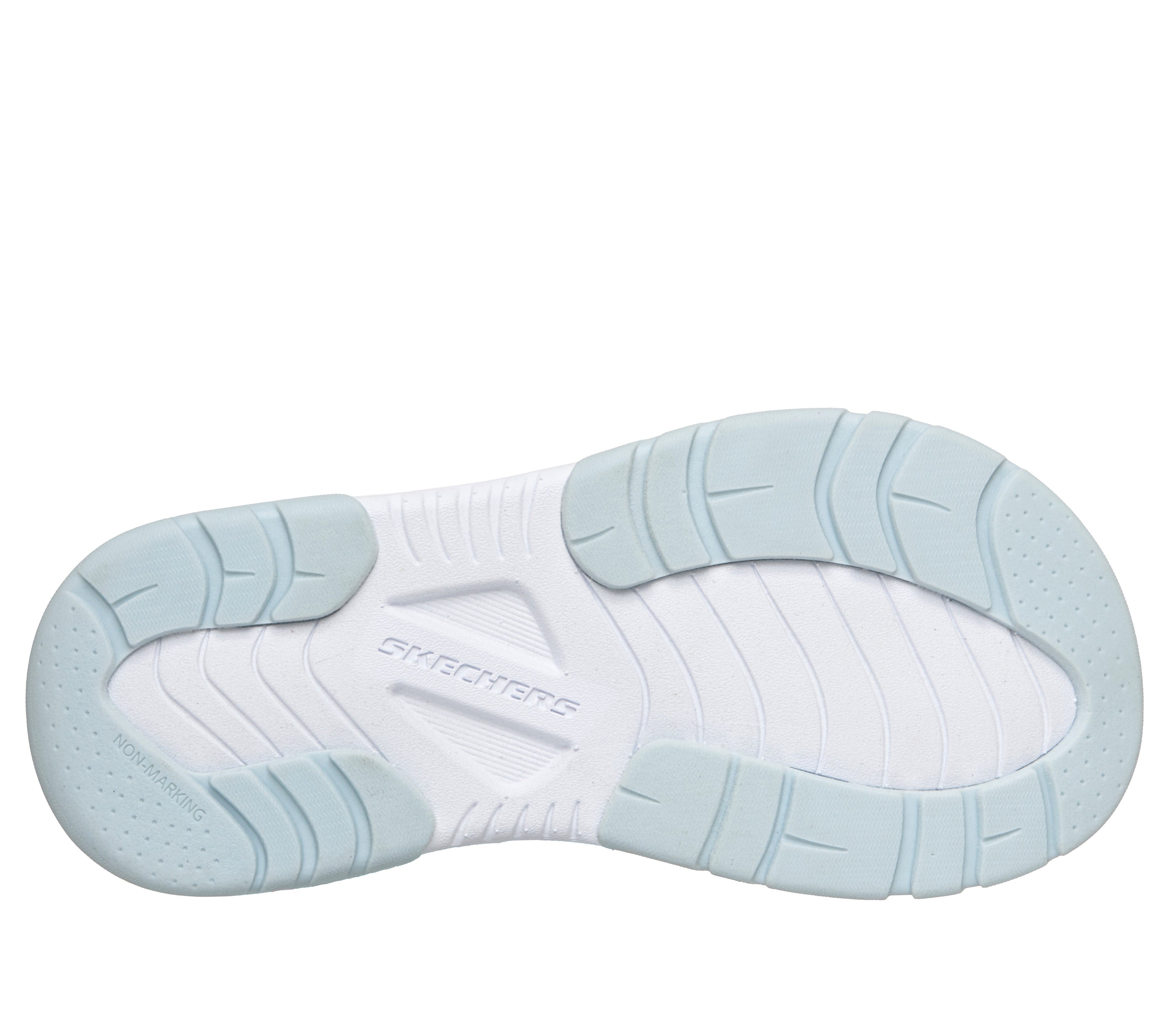 Skechers TREAD SEEKER Sandale Sommerschuh mit Klettverschluss, Größenschablone zum Download