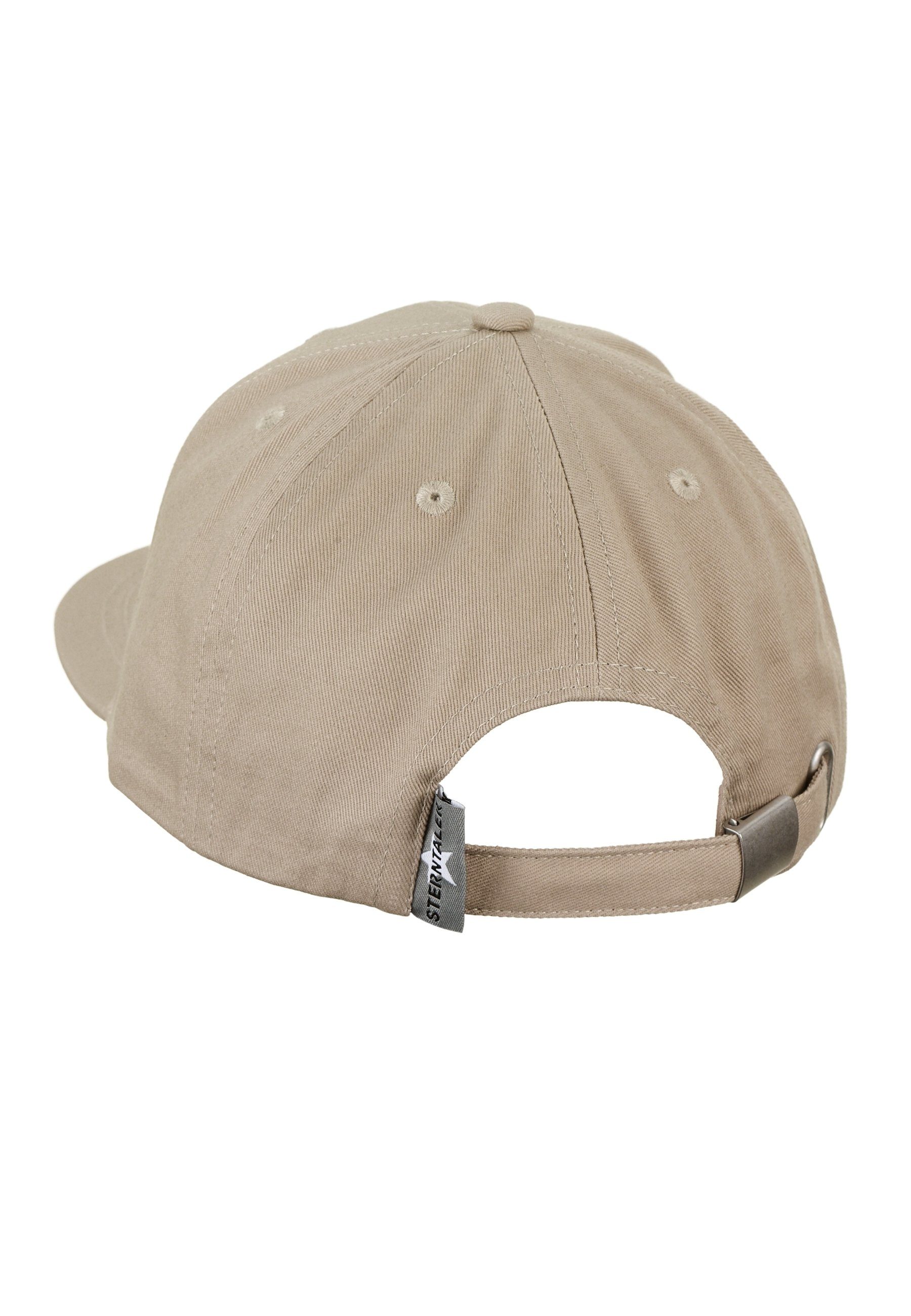 Schirmmütze Beanie Baumwolle ideal Sterntaler® Baseball-Cap mit Sonnenschutz 65 für Baby Sommer) den Metallschließe Kindermütze (1-St.,