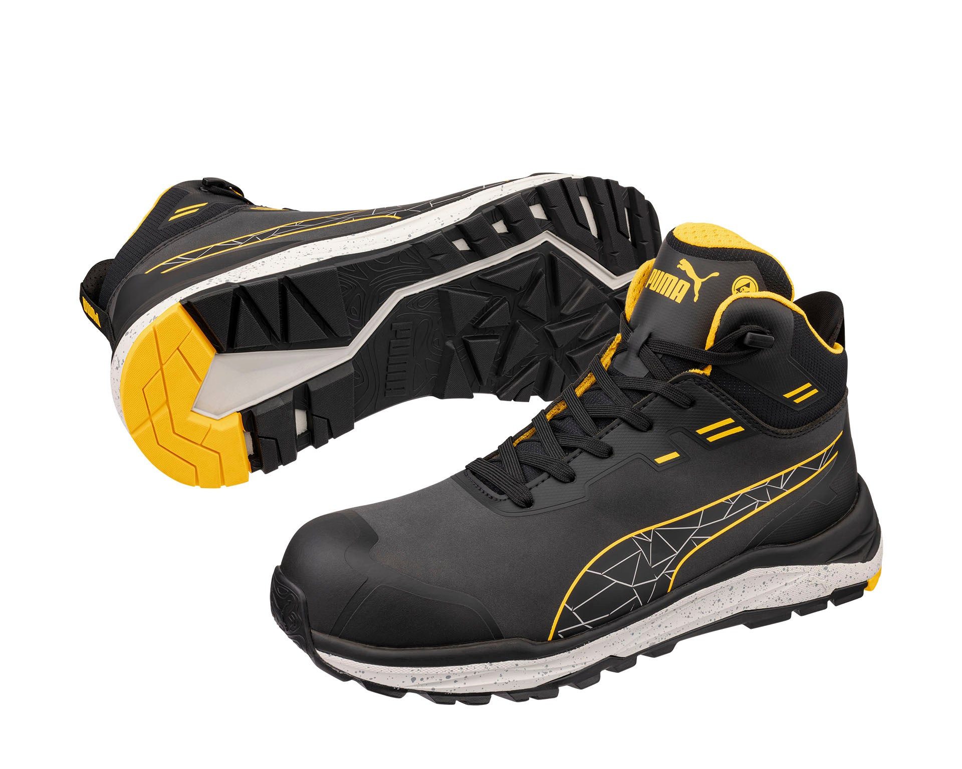 PUMA Safety PUMA SAFETY XPLORE MID Sicherheitsschuh S3S ESD Sicherheitsschuh Zehenkappe