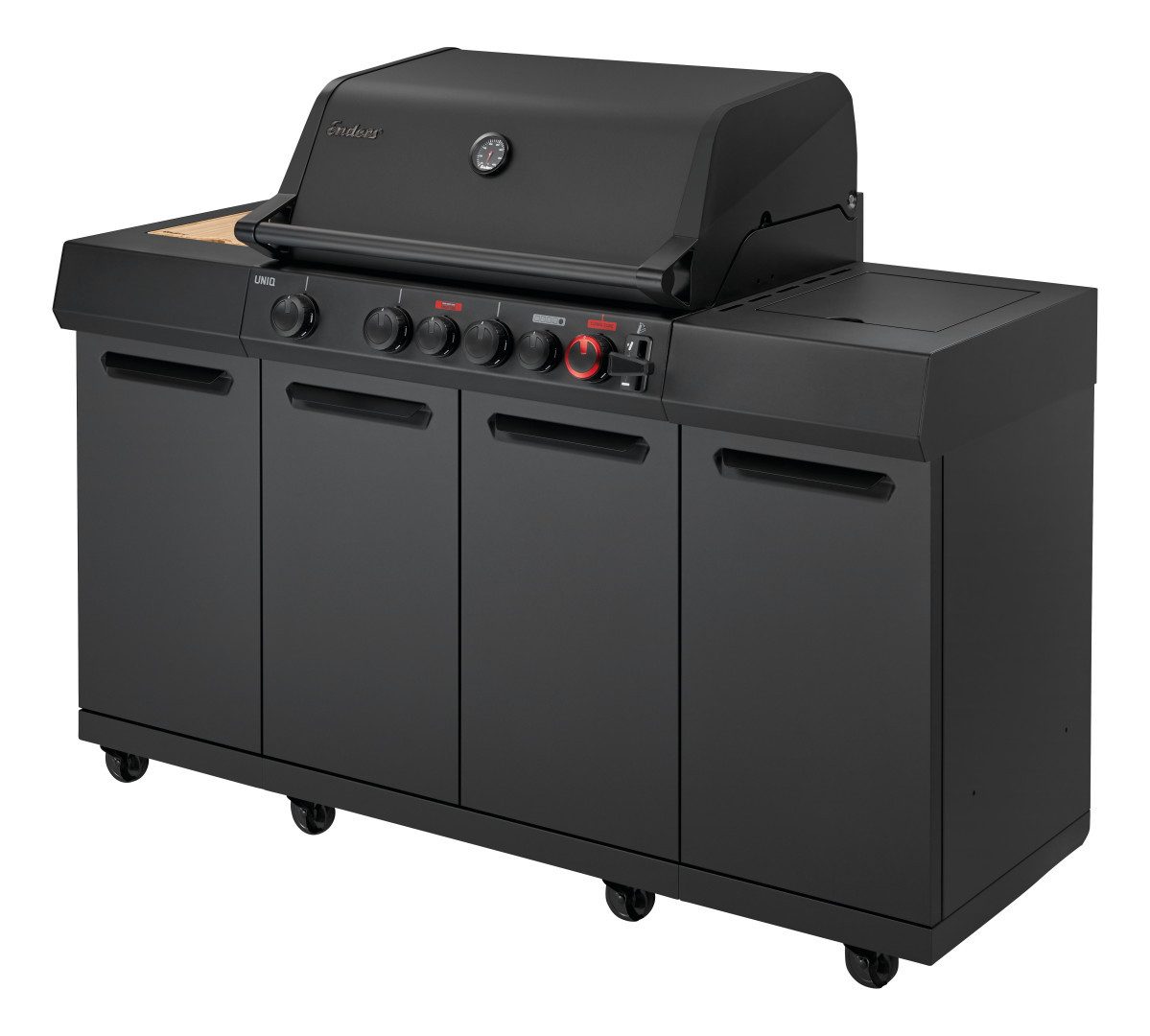Enders® Gasgrill UNIQ 4 IK Kitchen Cruster Shadow 50 mbar