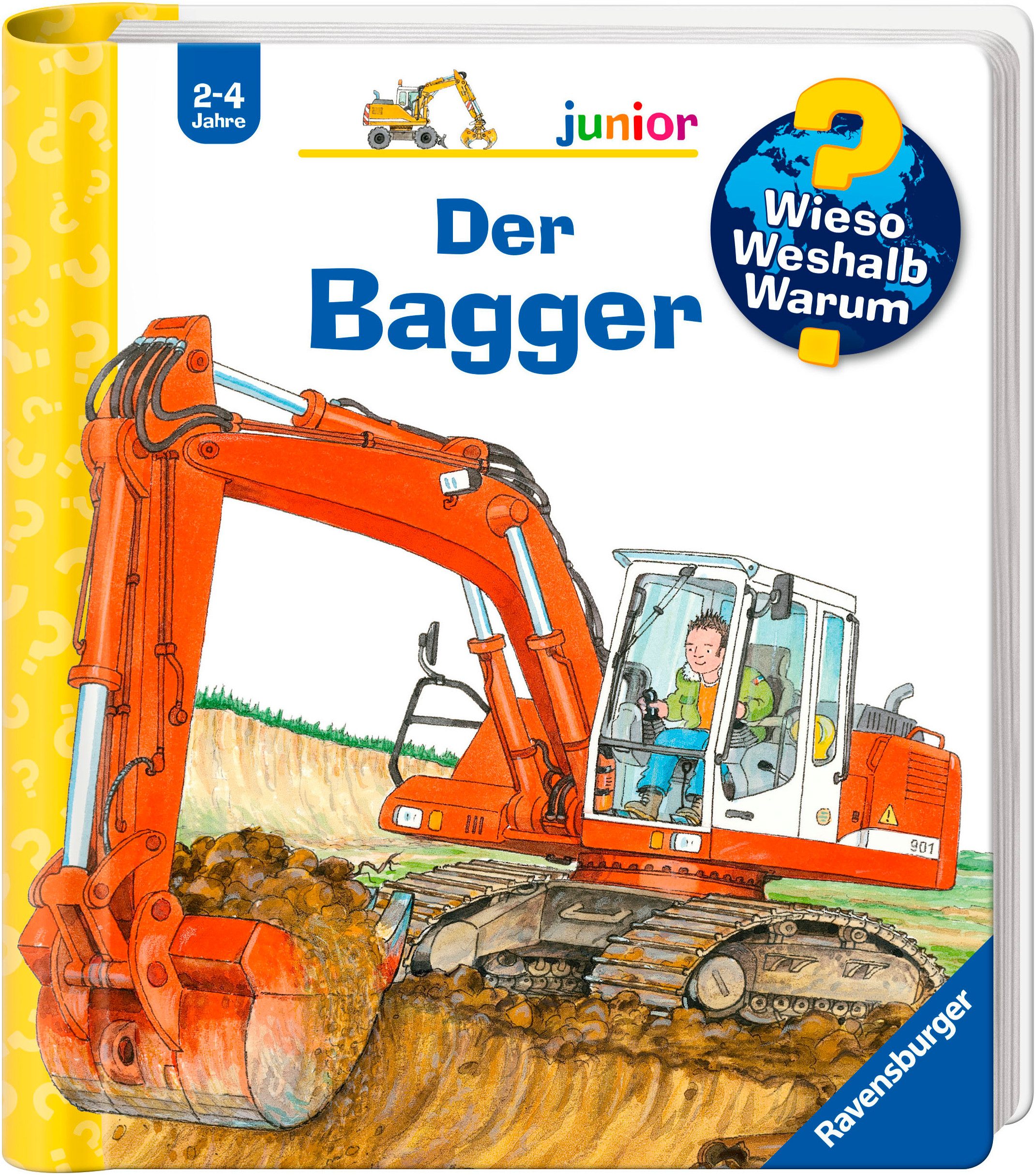 Ravensburger Kinderbuch Wieso? Weshalb? Warum? junior, Band 38 Der Bagger