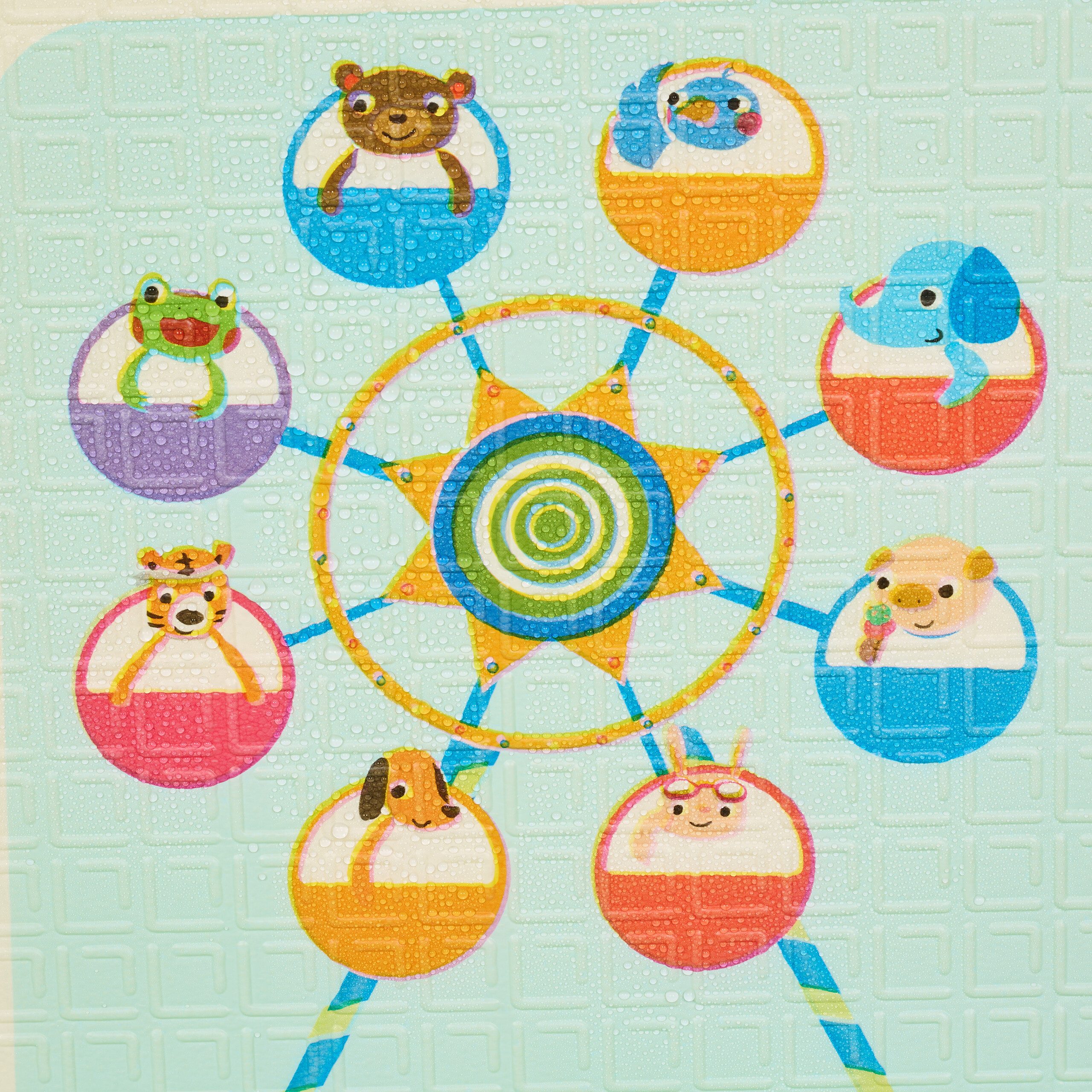 relaxdays Spielmatte Faltbare Spielmatte Dinosaurier und Zug (1-St)