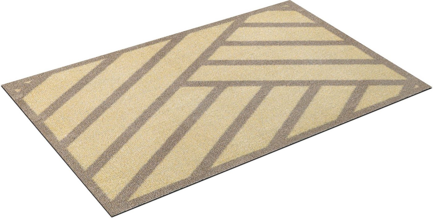 Teppich »Rayas«, wash+dry by Kleen-Tex, rechteckig, Höhe 9 mm-HomeTrends