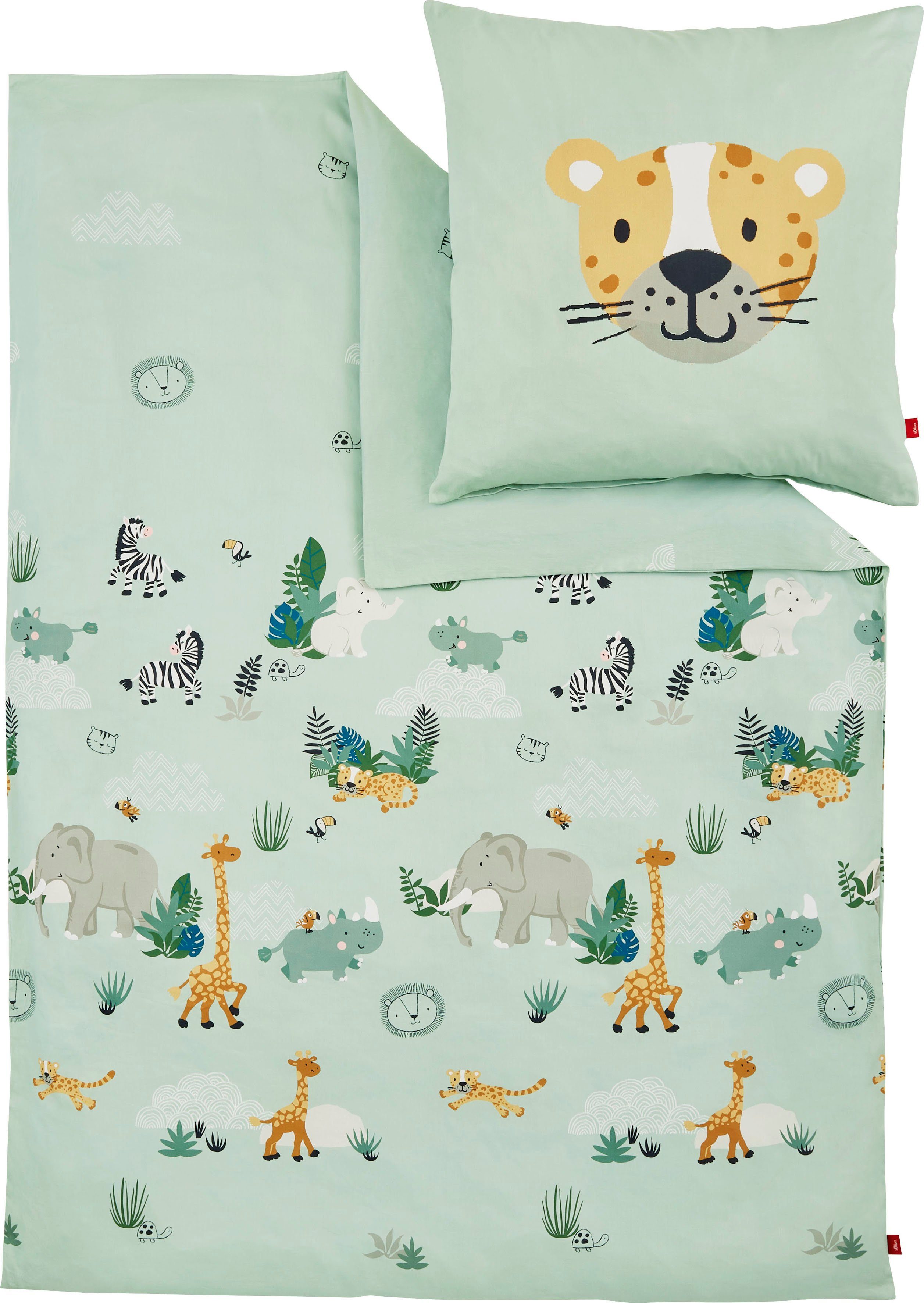 Kinderbettwäsche Satinbettwäsche s.Oliver Junior