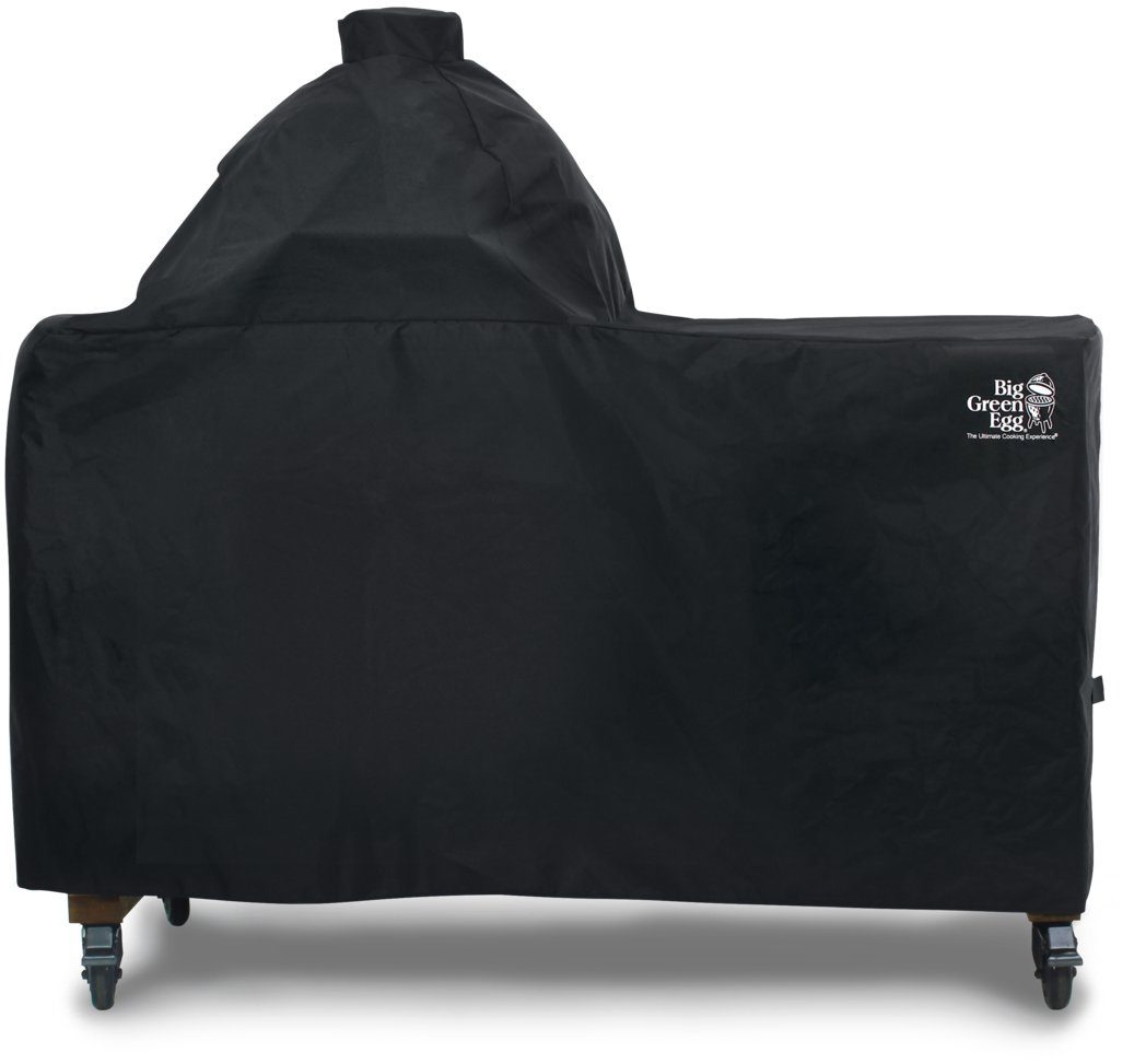 Big Green Egg Grillabdeckhaube Big Green Egg Abdeckhaube Large (mit Akazientisch)