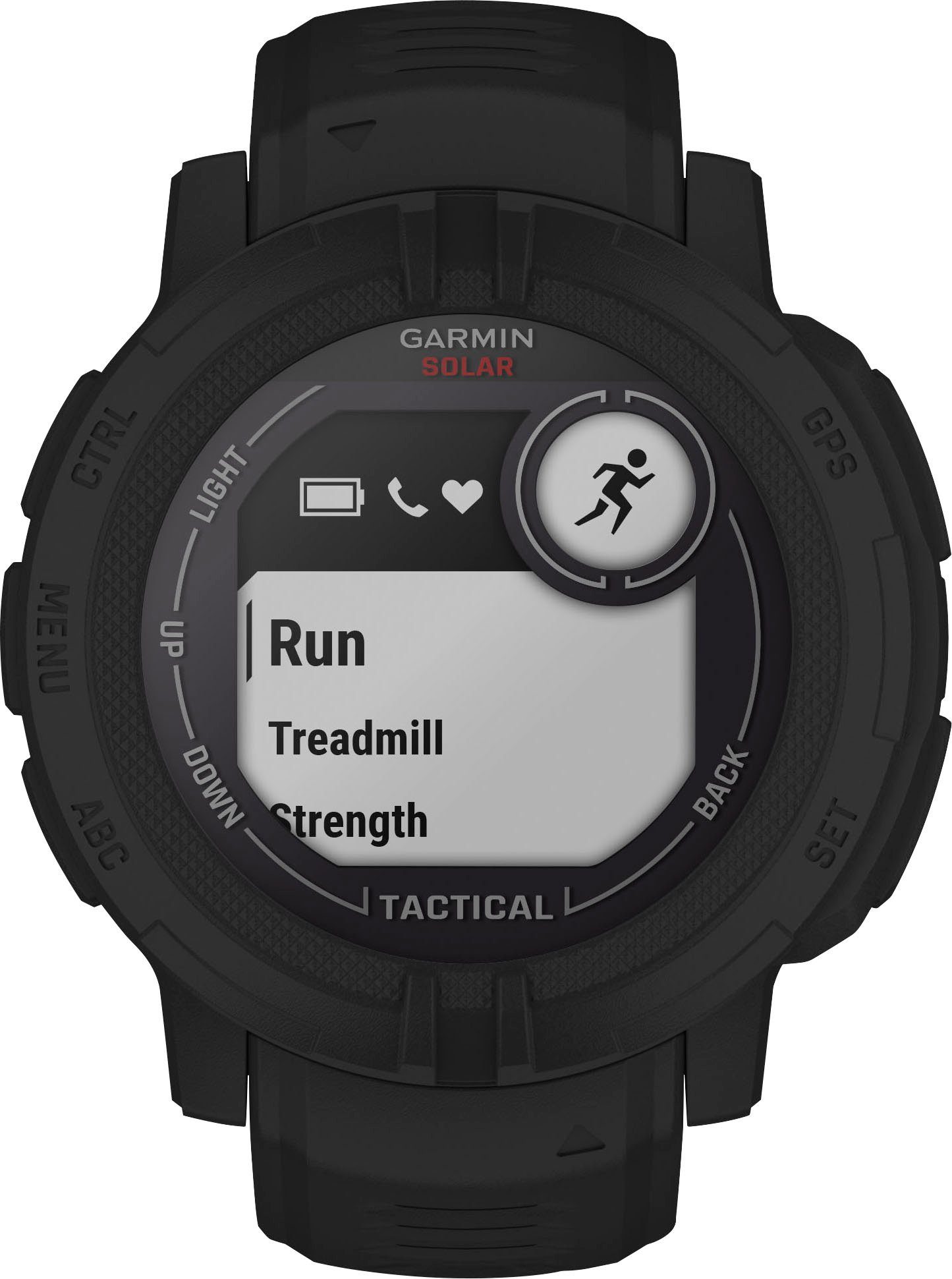 Garmin INSTINCT 2 SOLAR TACTICAL EDITION Smartwatch (2,3 cm/0,9 Zoll, Garmin)