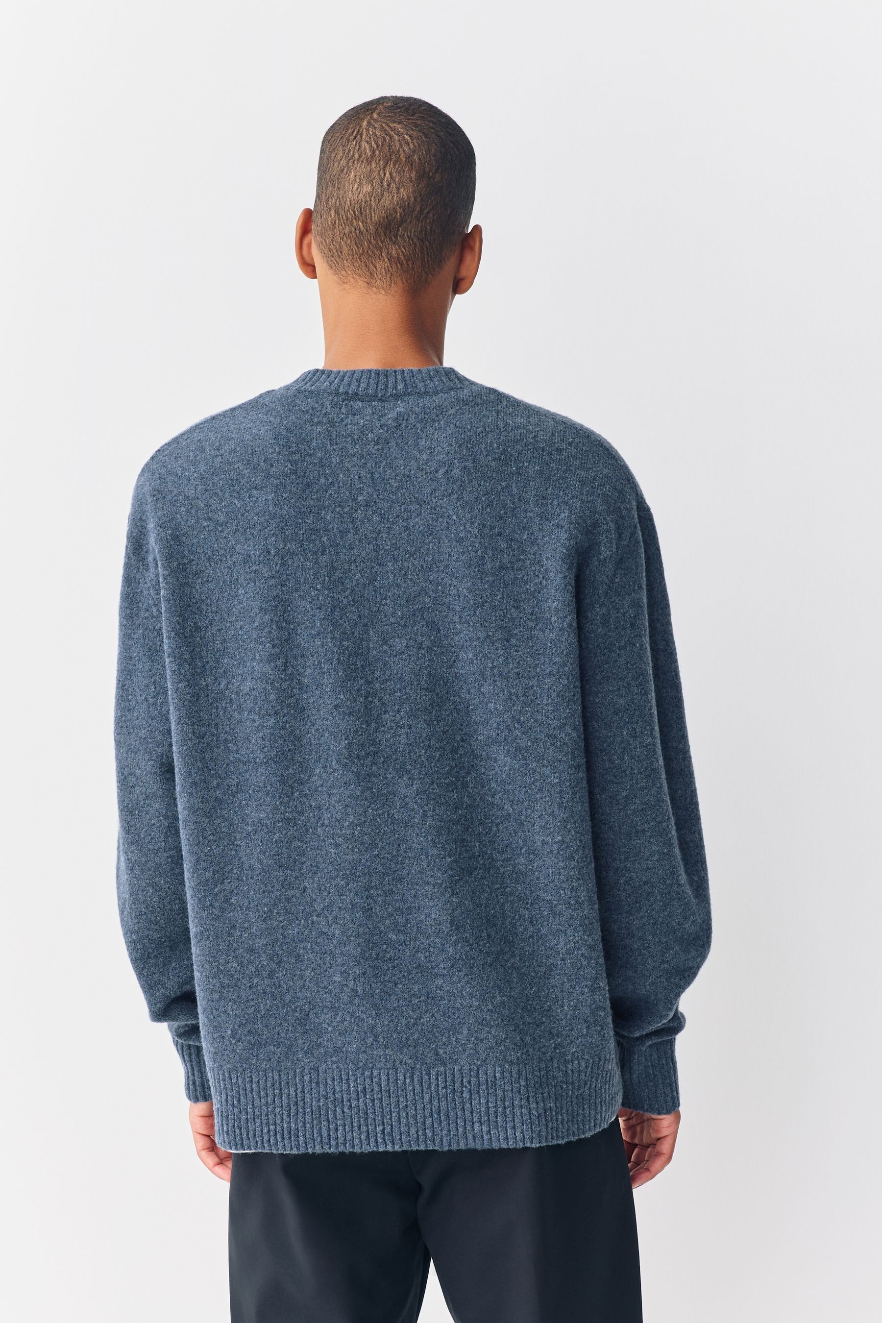Next Rundhalspullover Relaxed Fit Kuscheliger Pullover günstig online kaufen