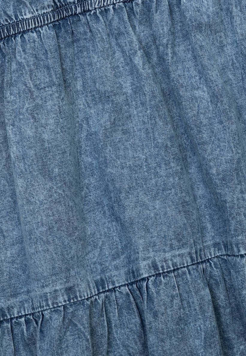Jeans Trägern Jeanskleid mit (3y-14y) Kleid MINOTI