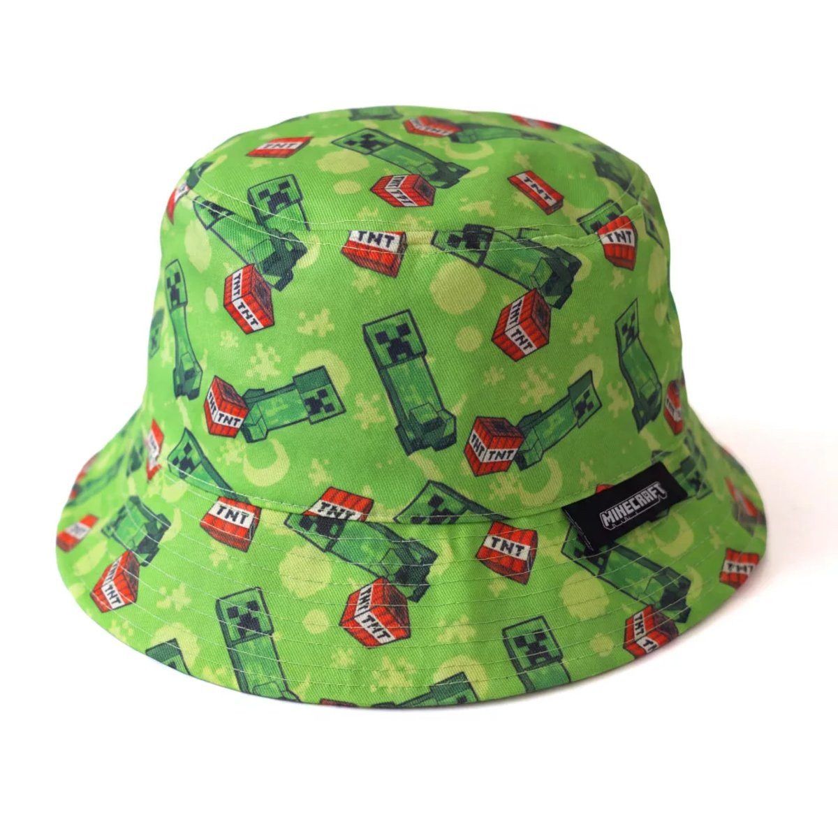 Minecraft Baseball Cap Minecraft Creeper Pop Kinder Fischerhut 55 cm