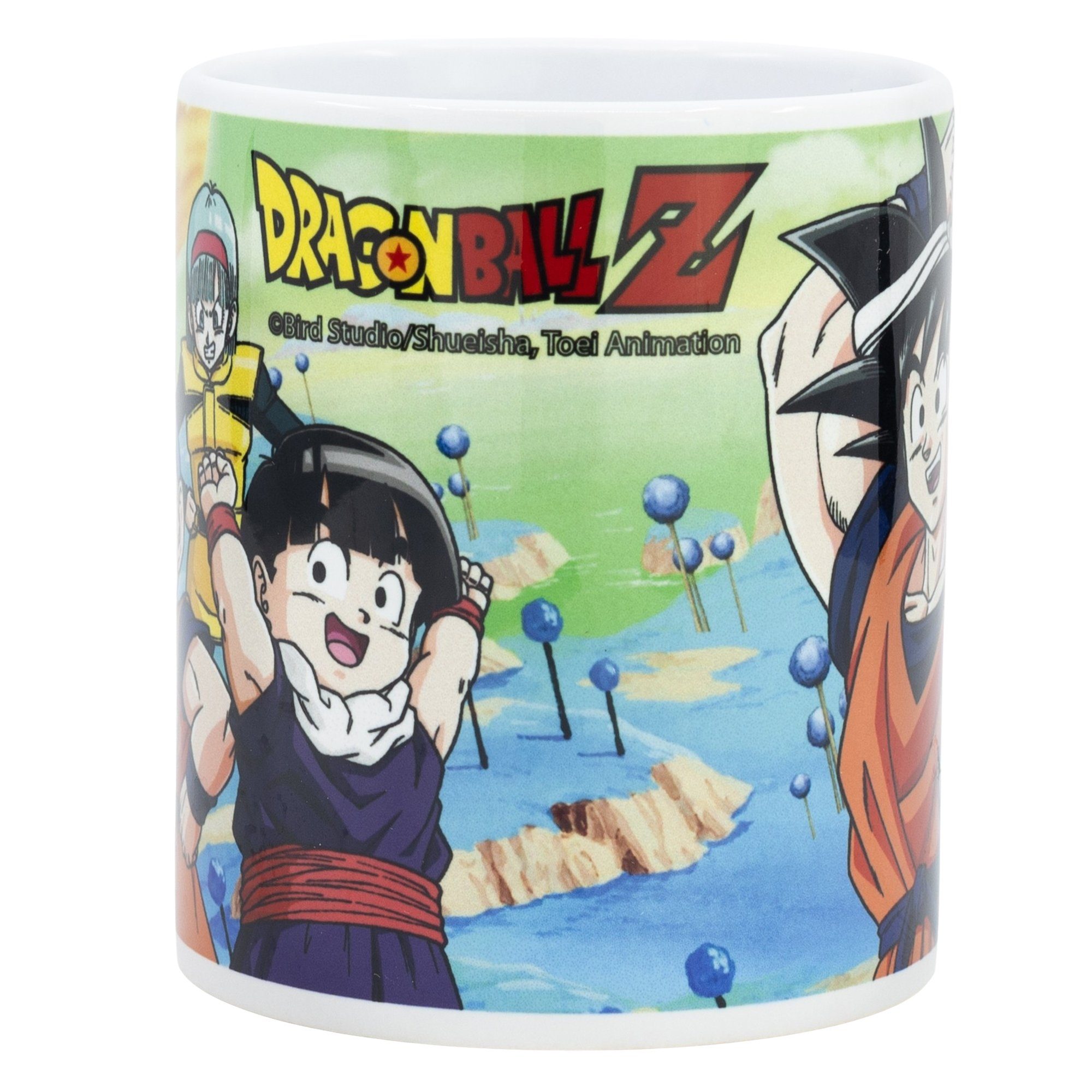 Dragon Ball Tasse Anime DragonBall Z Goku Kaffeetasse Teetasse Geschenkidee 330 ml, Karamik