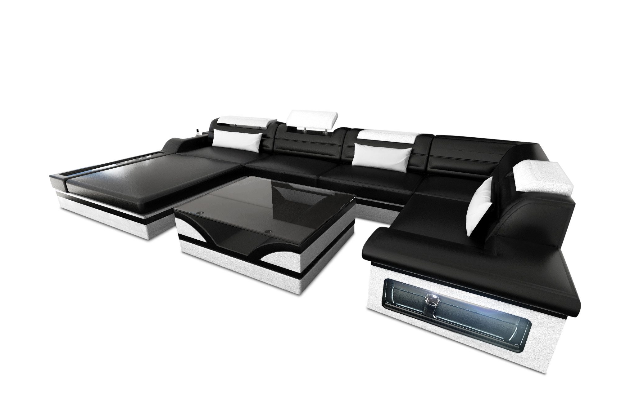 Sofa Dreams Wohnlandschaft Sofa Leder Mezzo günstig online kaufen