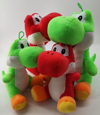 soma Kuscheltier Yoshi Drache Super Mario Brothers grün 30cm plüsch (1-St), Super weicher Plüsch Stofftier Kuscheltier für Kinder zum spielen