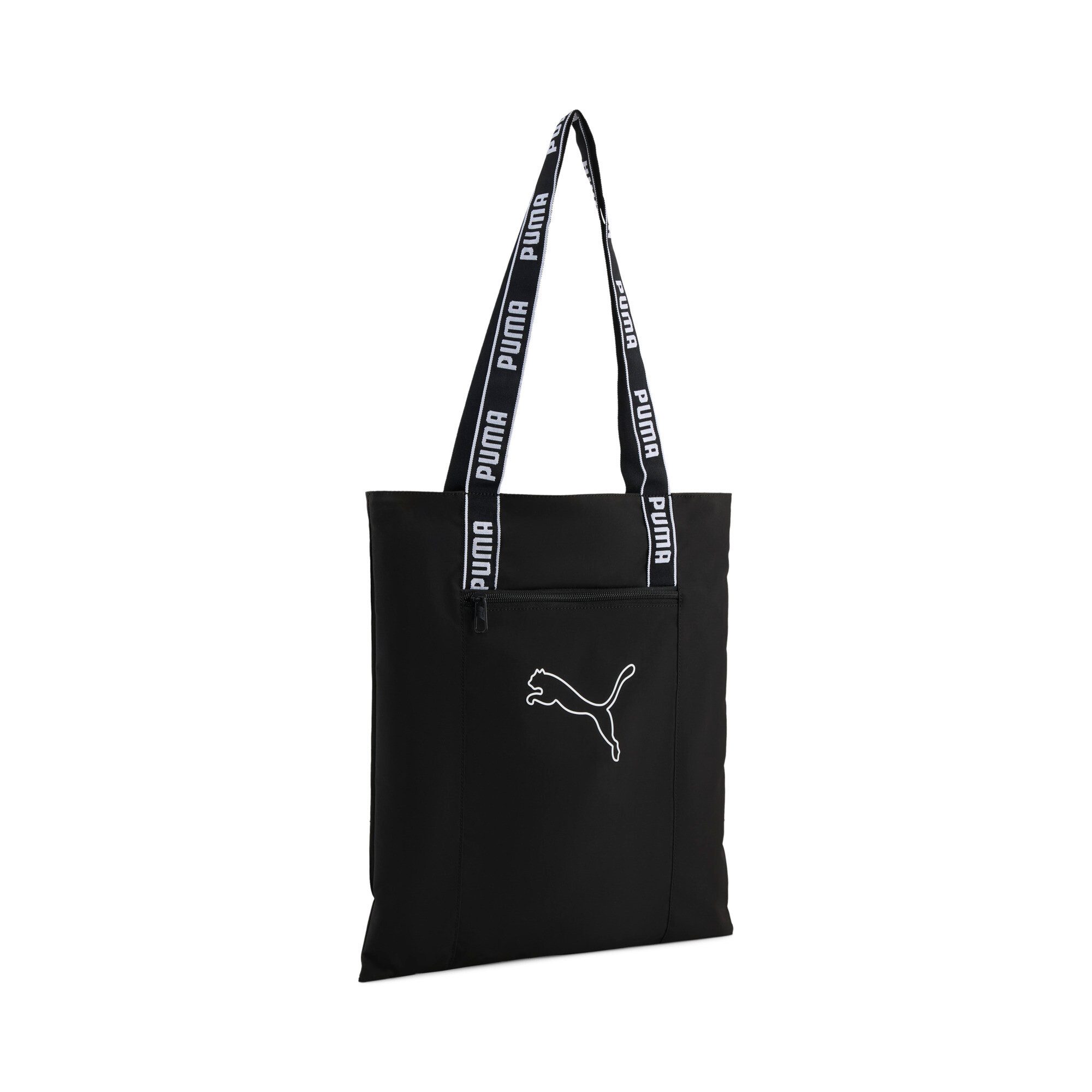 PUMA Schultertasche BASE TOTE, unifarbenes Design, sportlicher Stil, aus Polyester