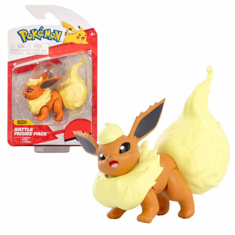 POKÉMON Spielfigur Battle Figuren Pokemon Action Figur Spiel-Figur zum Sammeln Flamara