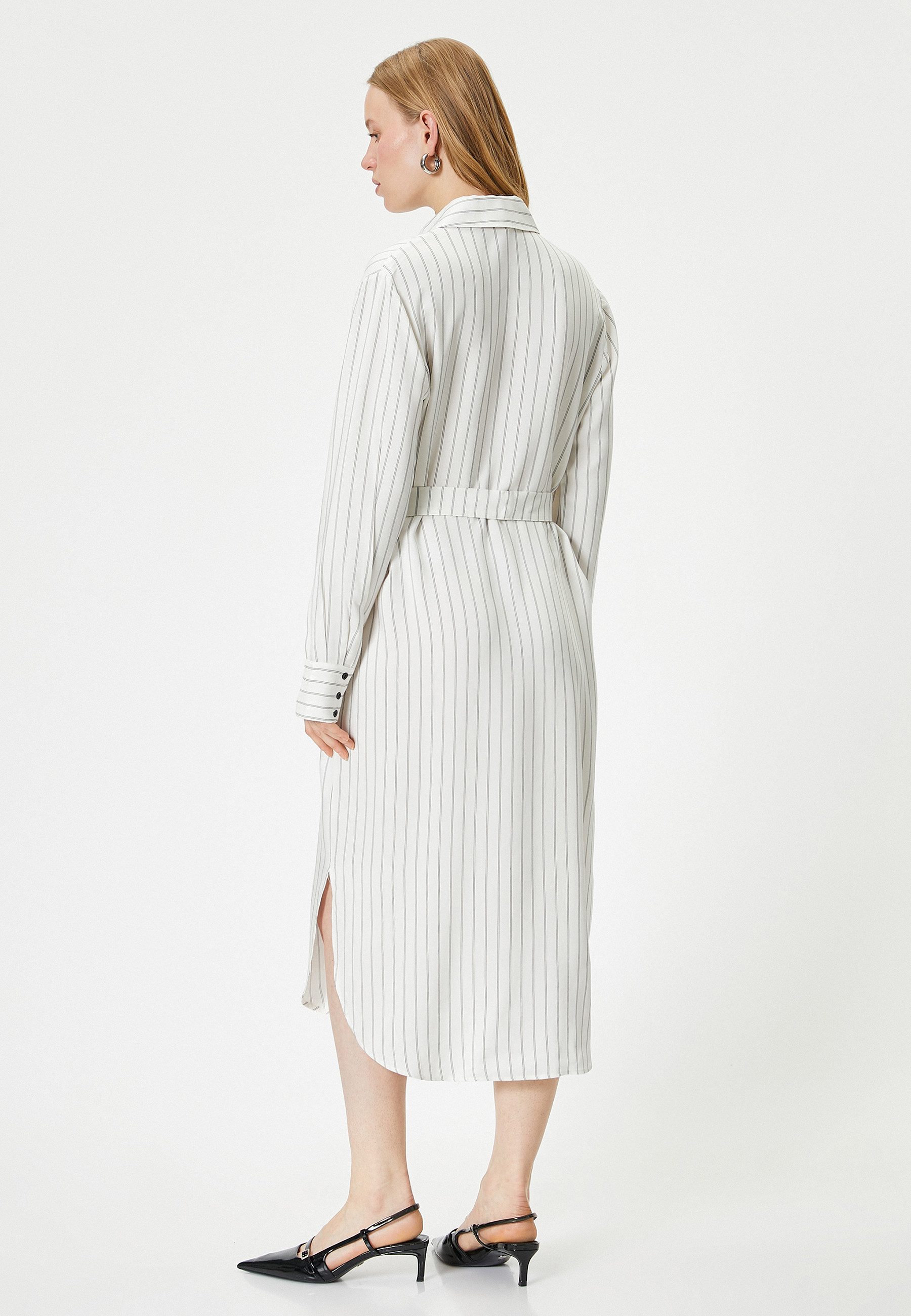 Koton Midikleid Midi Länge Button-Down Midikleid