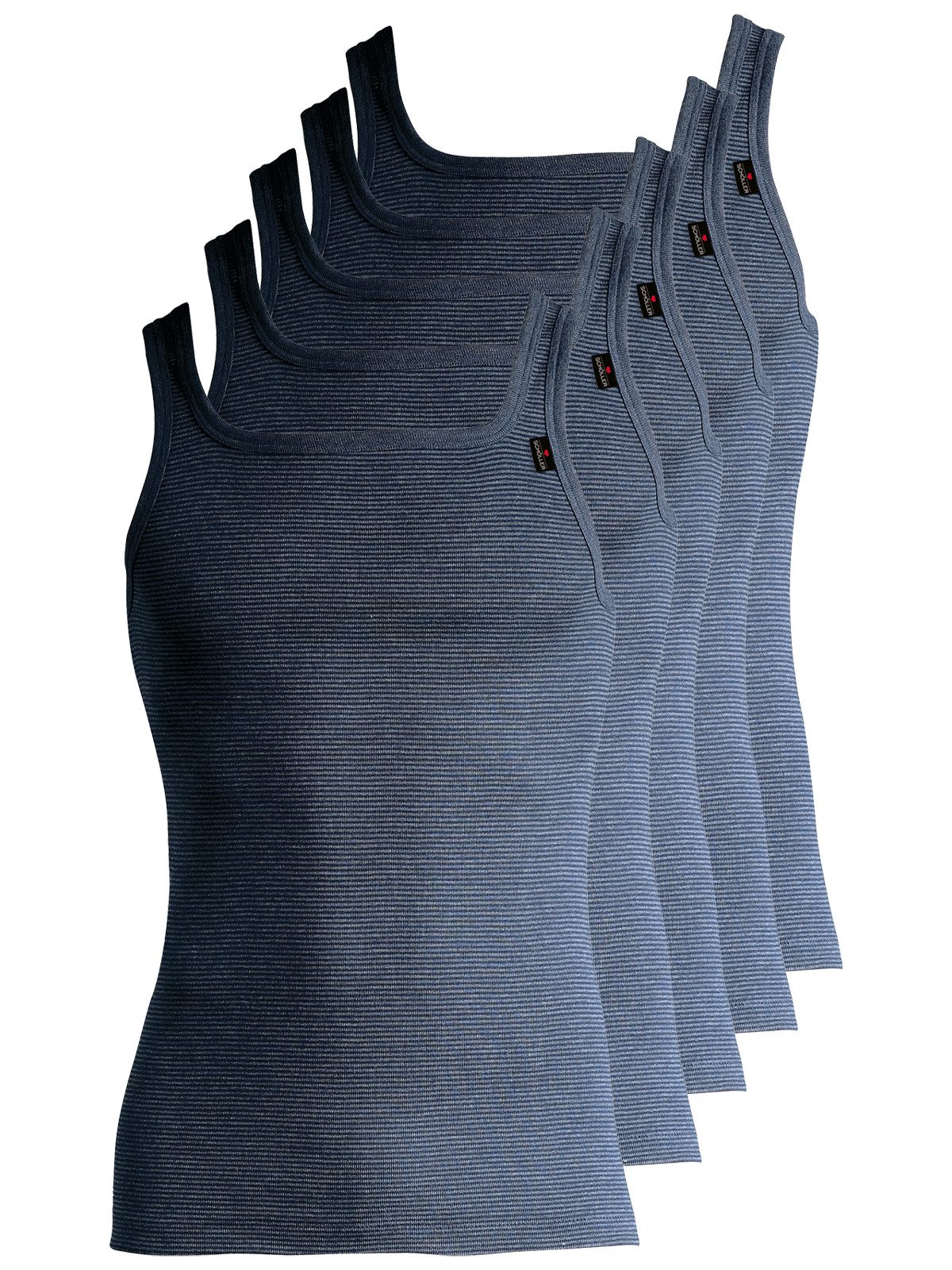Schöller Achselhemd 5er Pack Herren Unterhemd Funktionswäsche (Packung, 5-S günstig online kaufen