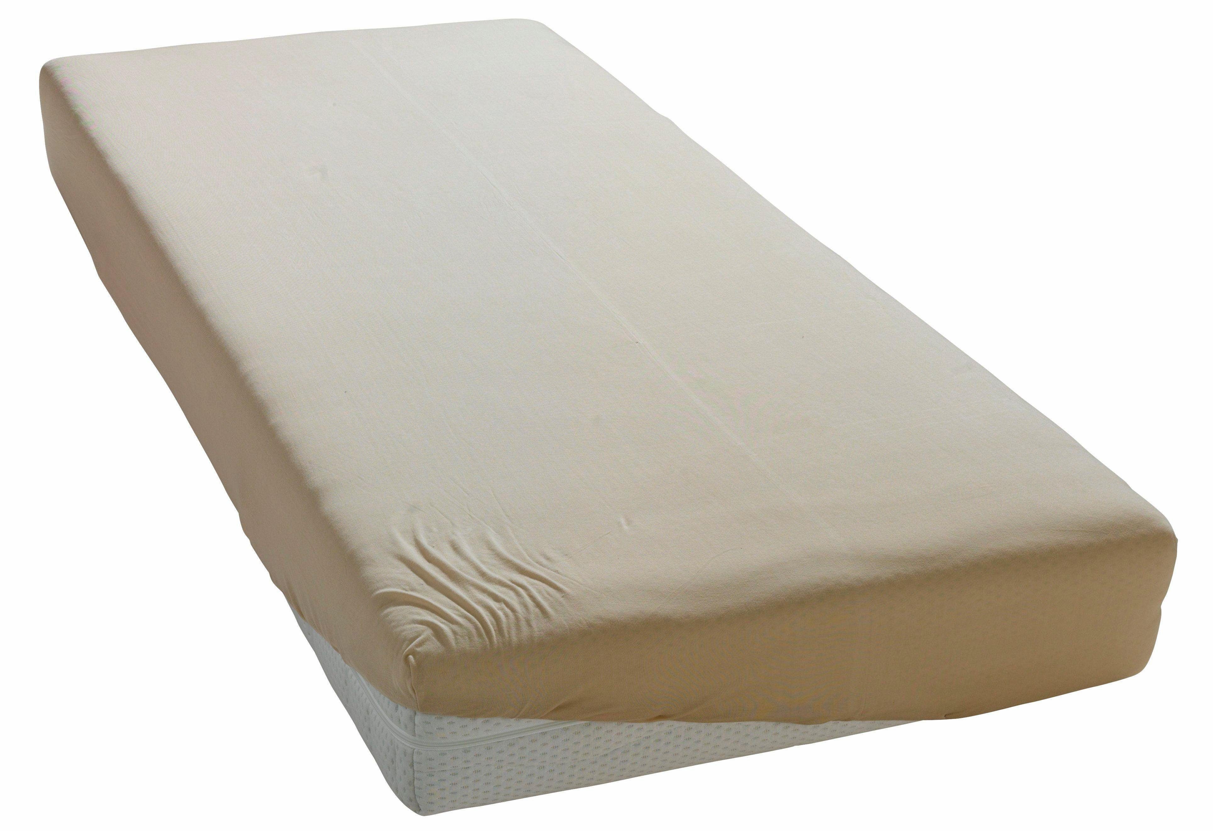 my home Натяжные простыни PAPRIKA, Microfaser-Jersey, Gummizug: rundum, (1 Stück), Bettlaken, Laken, in zwei Qualitäten: Fleece & Jersey, 100% Polyester