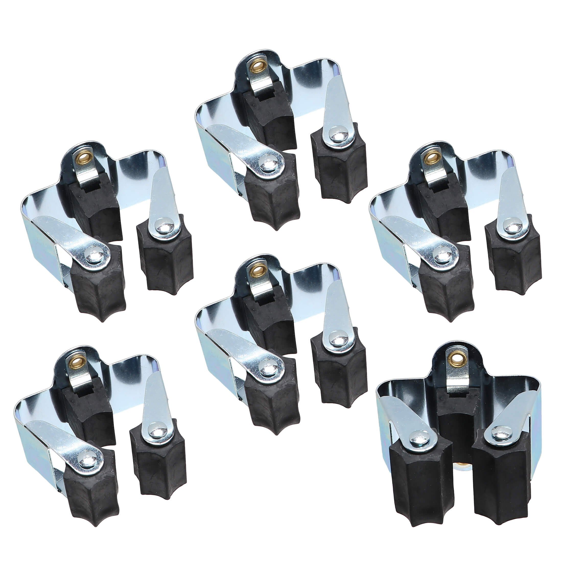Wandhalterung 6er Set Wandhalter Werkzeug Gerätehalter Besenhalter mit