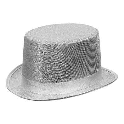 Boland Kostüm Glitzer Partyhut silber, Mit Glitzer, Glanz und Glamour: der passende Hut für jede Feier!