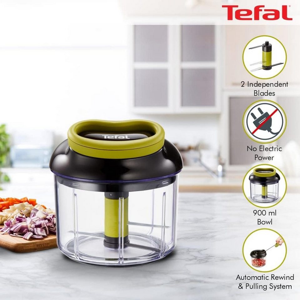 Tefal Backeinsatz 5-Sekunden-Zerkleinerer K13204 900ml, 5-Sekunden- Zerkleinerer