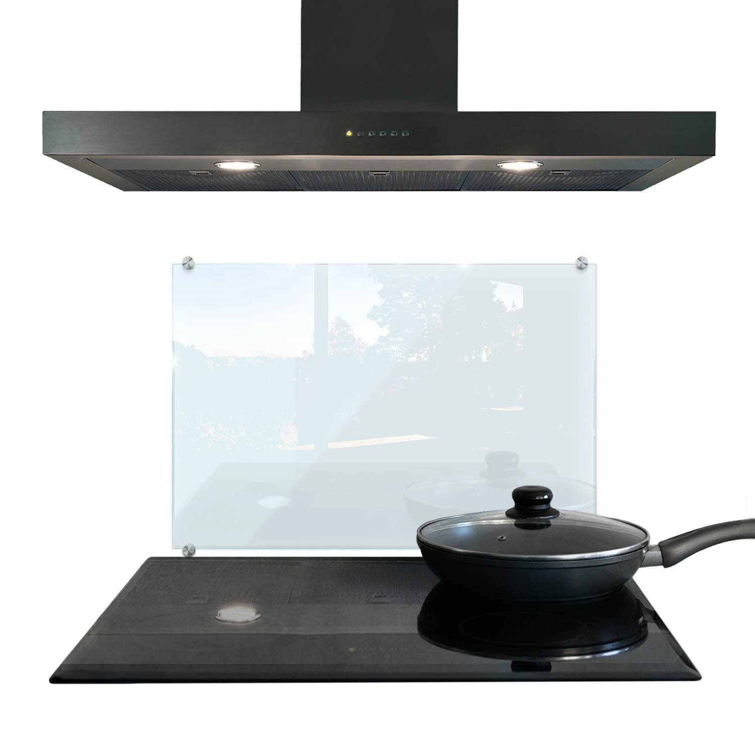 Tulup Küchenrückwand Glas-Küchenabdeckung, Glasplatten, Schutzabdeckung, Kü günstig online kaufen