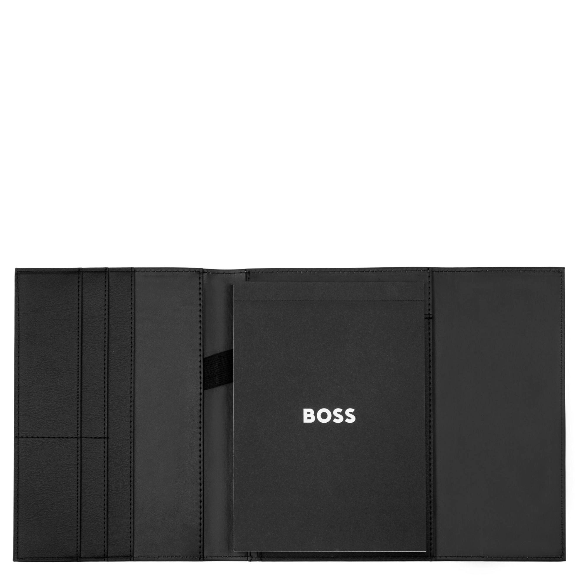 BOSS Schreibmappe Double B - A5 Schreibmappe 23 cm (schwarz)