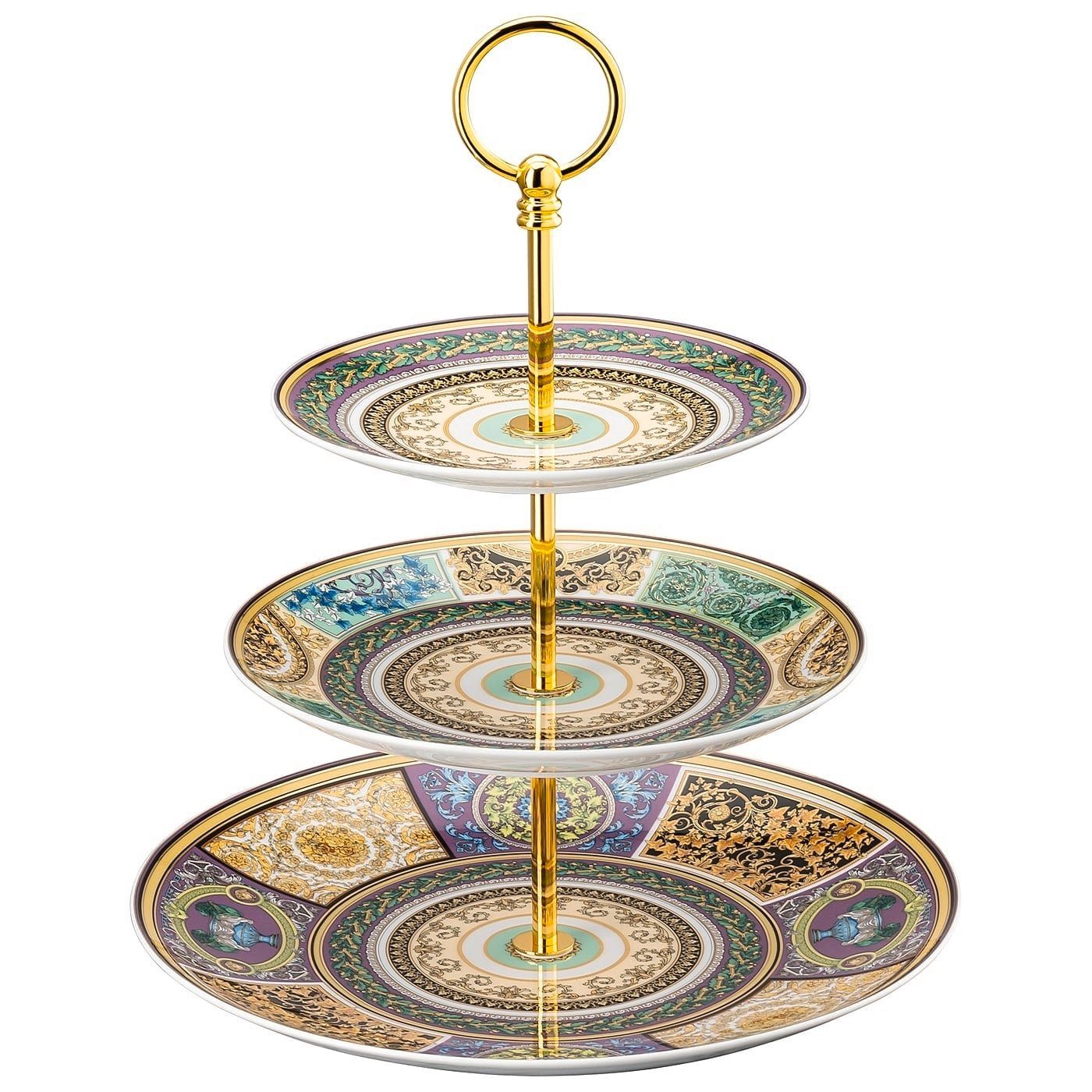 meets Dekoetagere Mosaic 3-tlg. (3 St) Versace Barocco Etagere Rosenthal