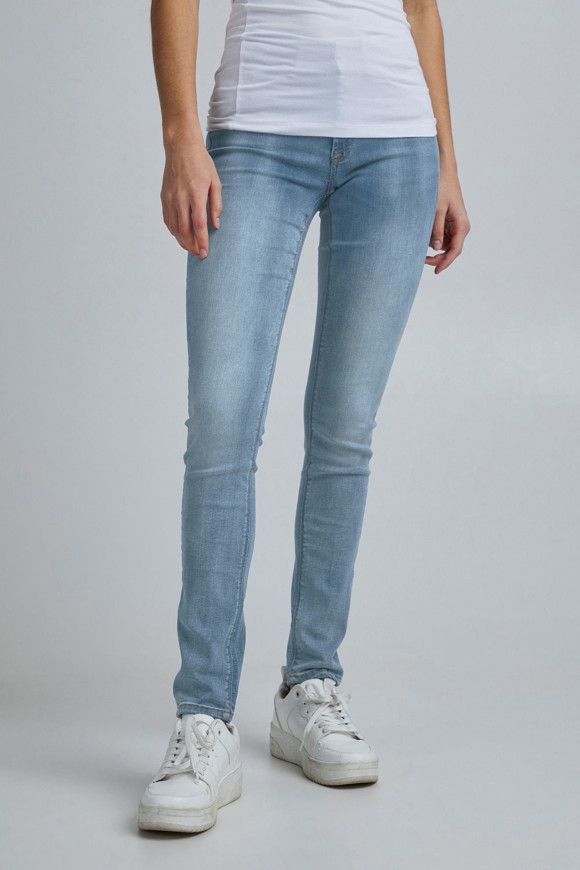 Ichi Röhrenjeans IHERIN IZARO LIGHT BLUE BLEACHED - 20100292