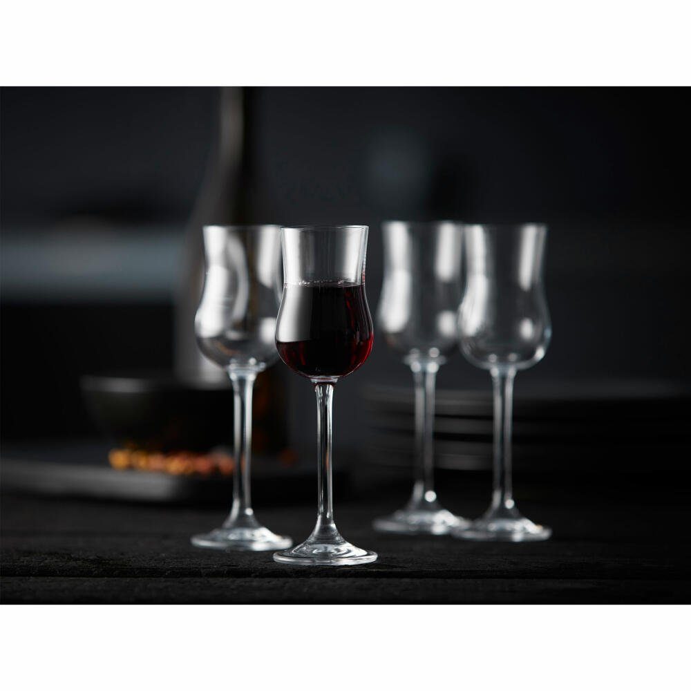 LYNGBY-GLAS Portweinglas Spirits Set, 6er Juvel Kristallglas
