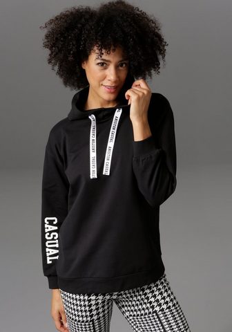 Aniston CASUAL Sportinio stiliaus megztinis Kapuze su...