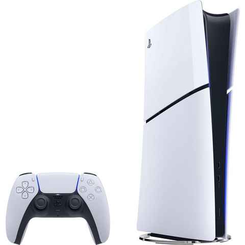 Playstation 5 Digital Edition (Slim) 1TB, 1TB SSD, adaptive Trigger-Tasten und 3D-Audio