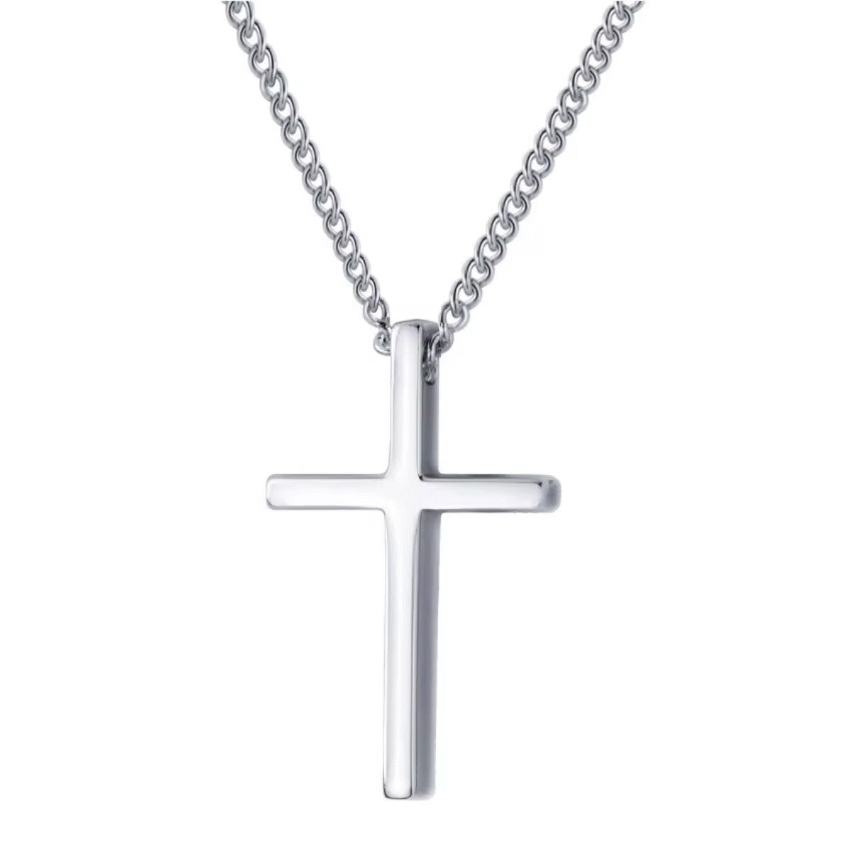 ELLAWIL Silberkette Kreuzkette Kette mit Kreuz Anhänger Kreuzanhänger Damen günstig online kaufen