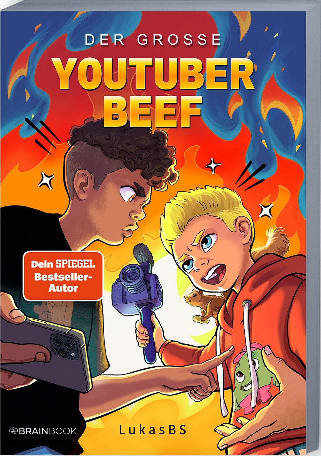 Kinderbuch Der große YouTuber-Beef Neue Abenteuer von der YouTuber Schule (LukasB LukasBS