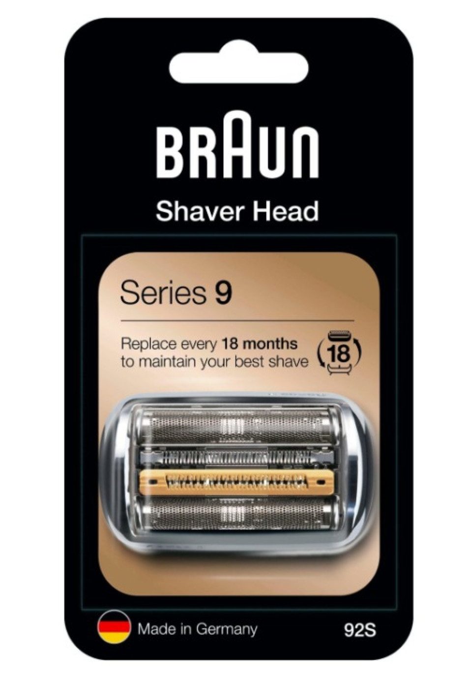 Braun Ersatzscherkopf Kombipack 92S