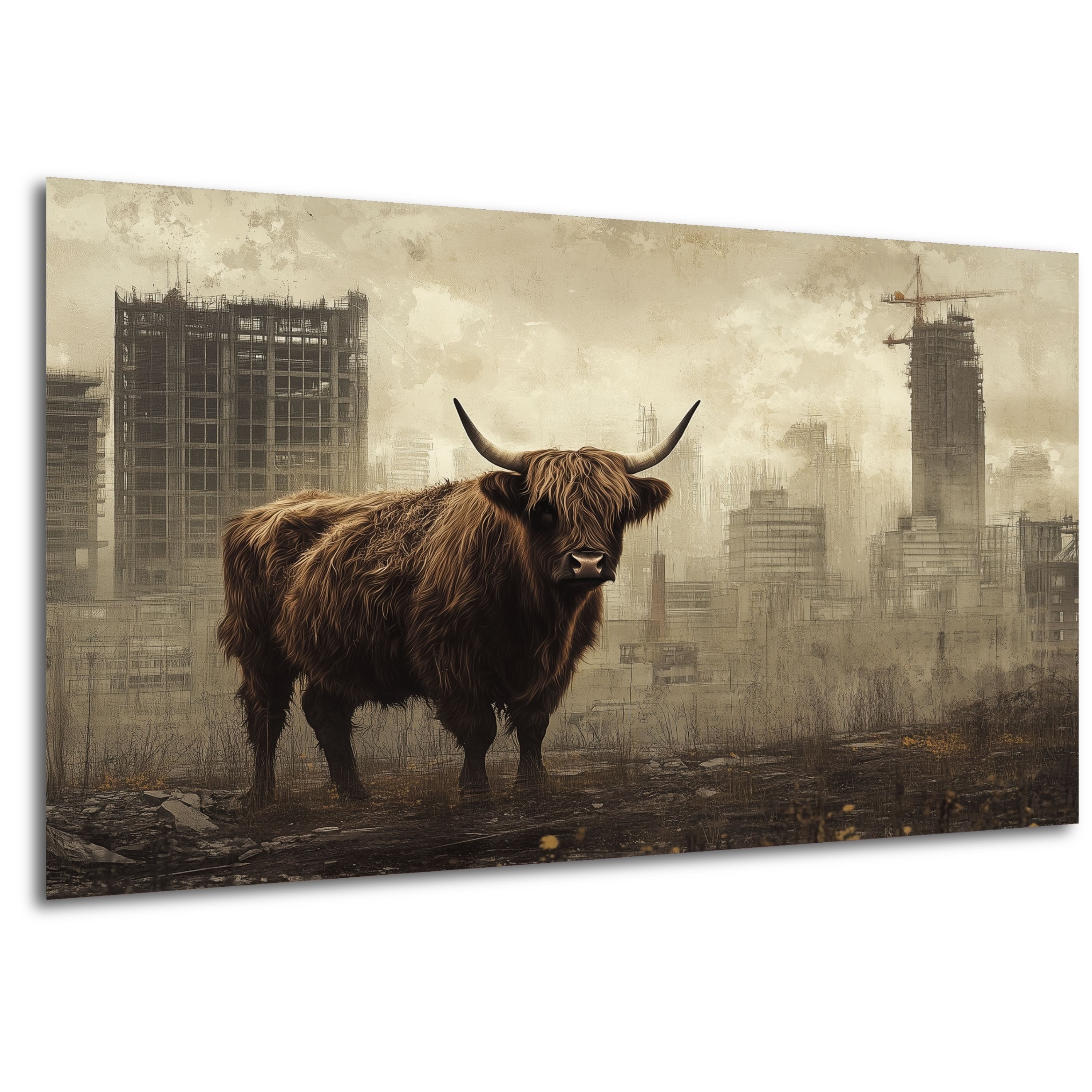 Leinwandbild Modern Abstrakt Wandbilder XXL Wandbild Wand Deko Leinwand Bilder
