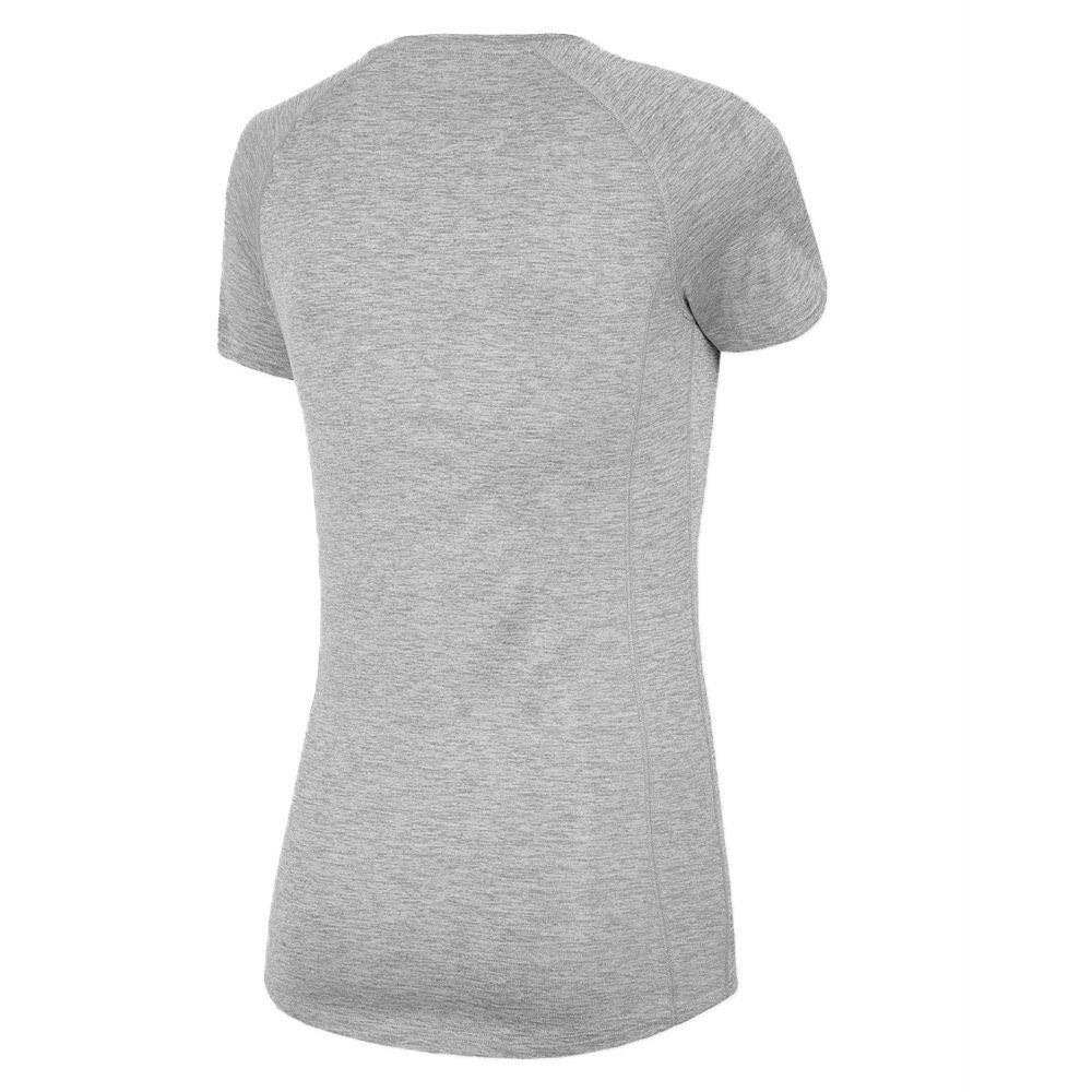 4F Kurzarmshirt outhorn - Damen Trainingsshirt - grau