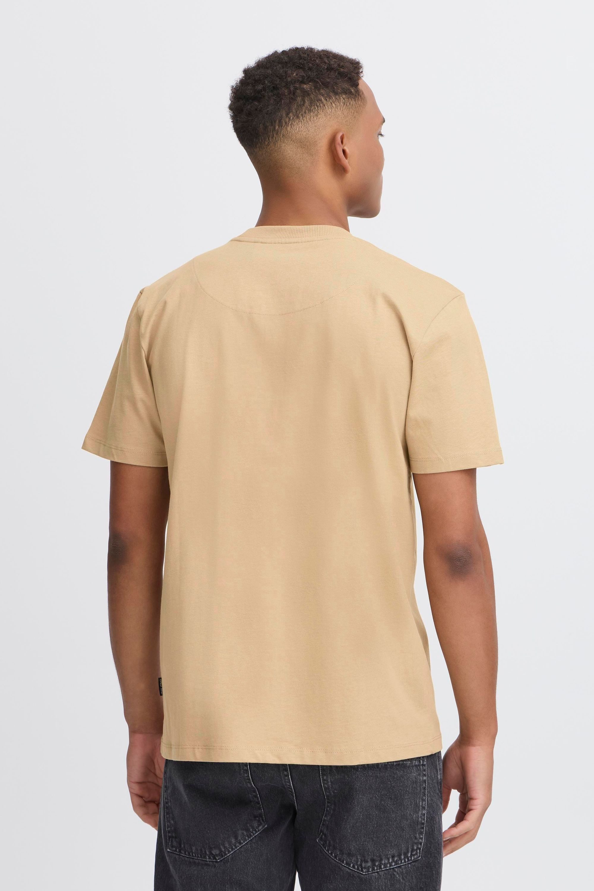 Blend Rundhalsshirt BHJuma (1-tlg) Basic T-Shirt mit Rundhalsausschnitt
