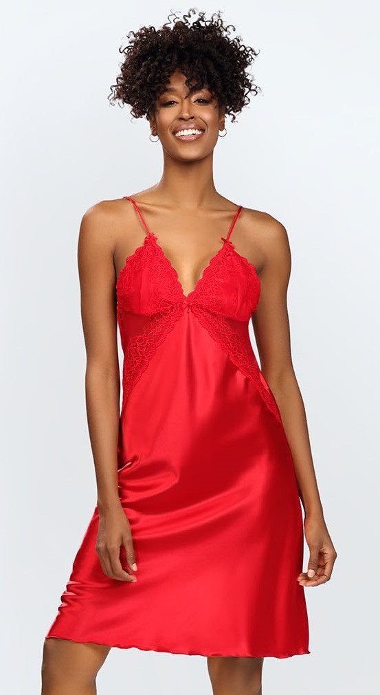 Negligé sinnlicher Satin-Look