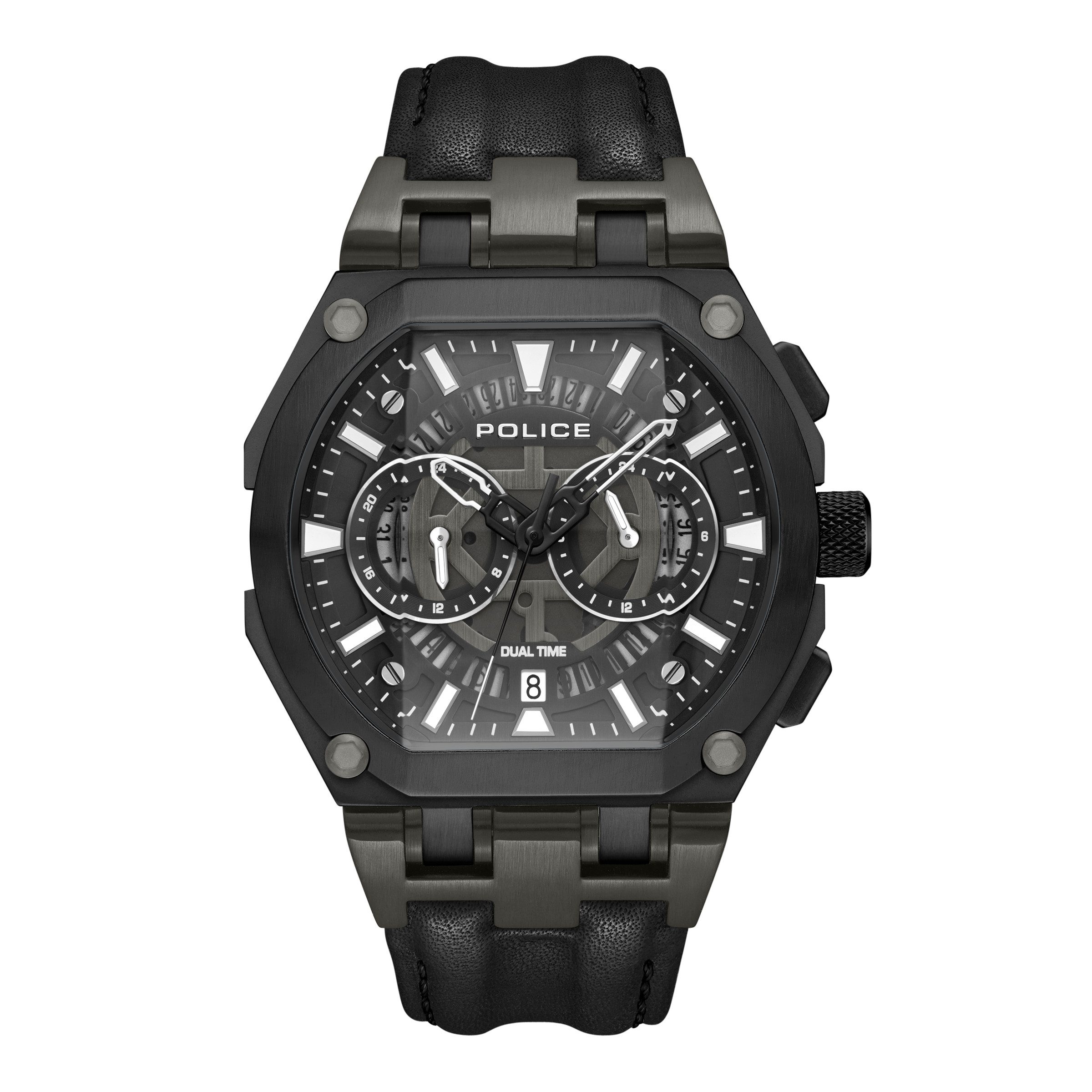 Police Quarzuhr Quarzuhr Herrenuhr 45 Quarz Herren