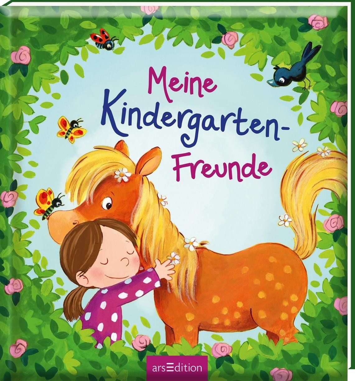 Poesiealbum Meine Kindergarten-Freunde (Pferde)