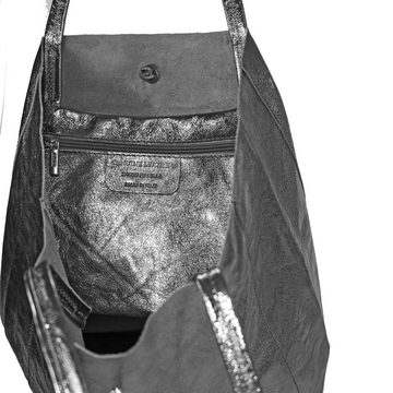 Milenastely Shopper Echt Leder Shoppertasche Schultertasche