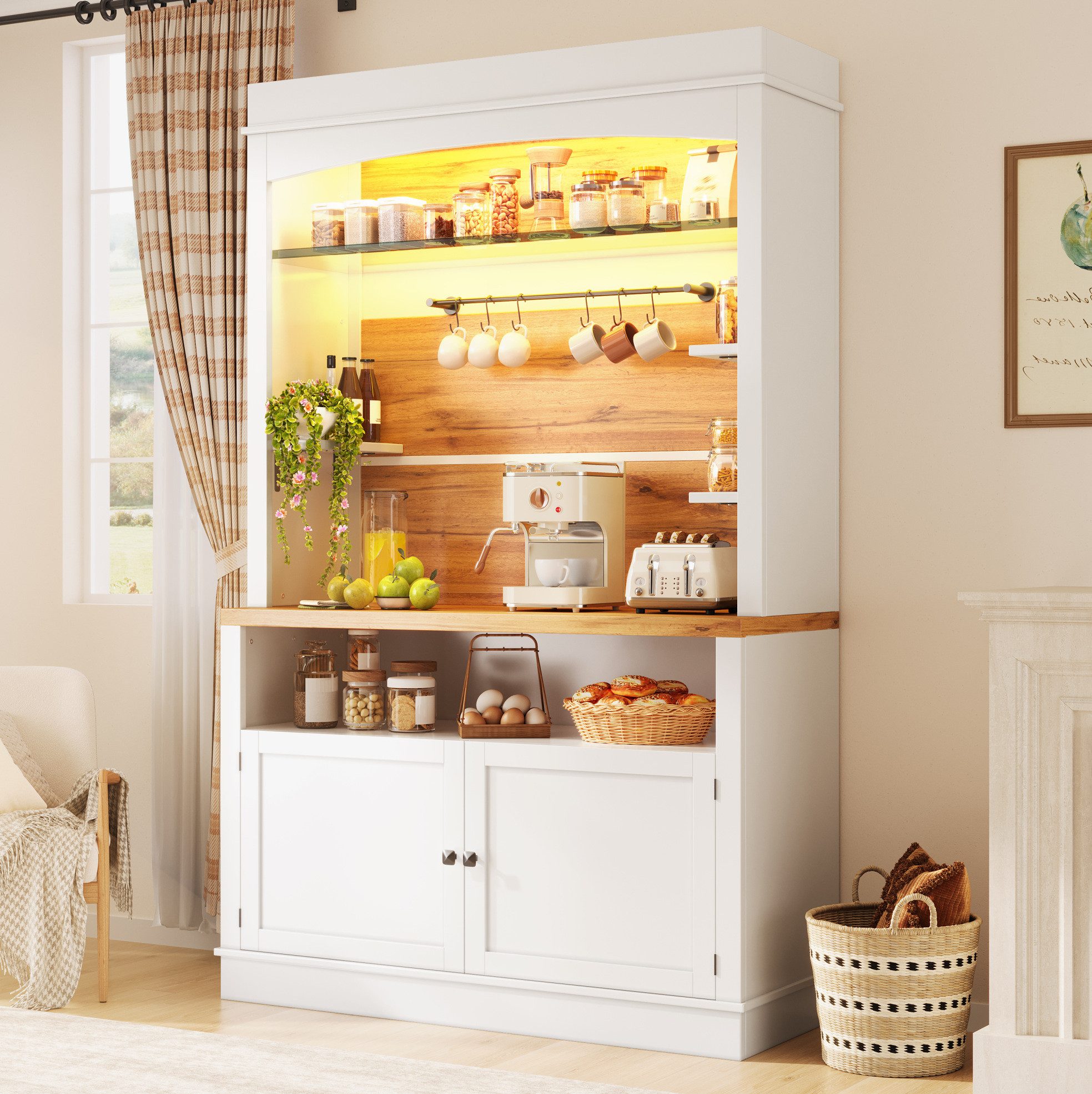Hochschrank Küchenbuffet,Kommode,Sideboard