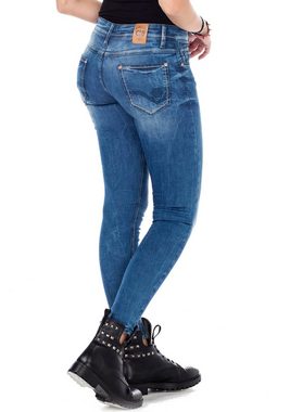 Cipo & Baxx Slim-fit-Jeans mit Stretch