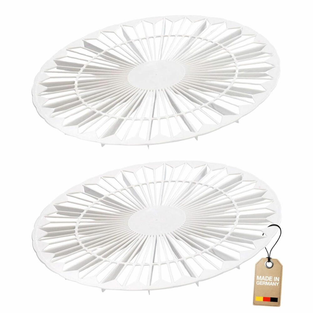 WESTMARK Abkühlgitter 2 Stk, Doppelfunktion, Kuchenkühler/Torteneinteiler, 32 cm, Made in Germany, spülmaschinengeeignet, BPA-frei