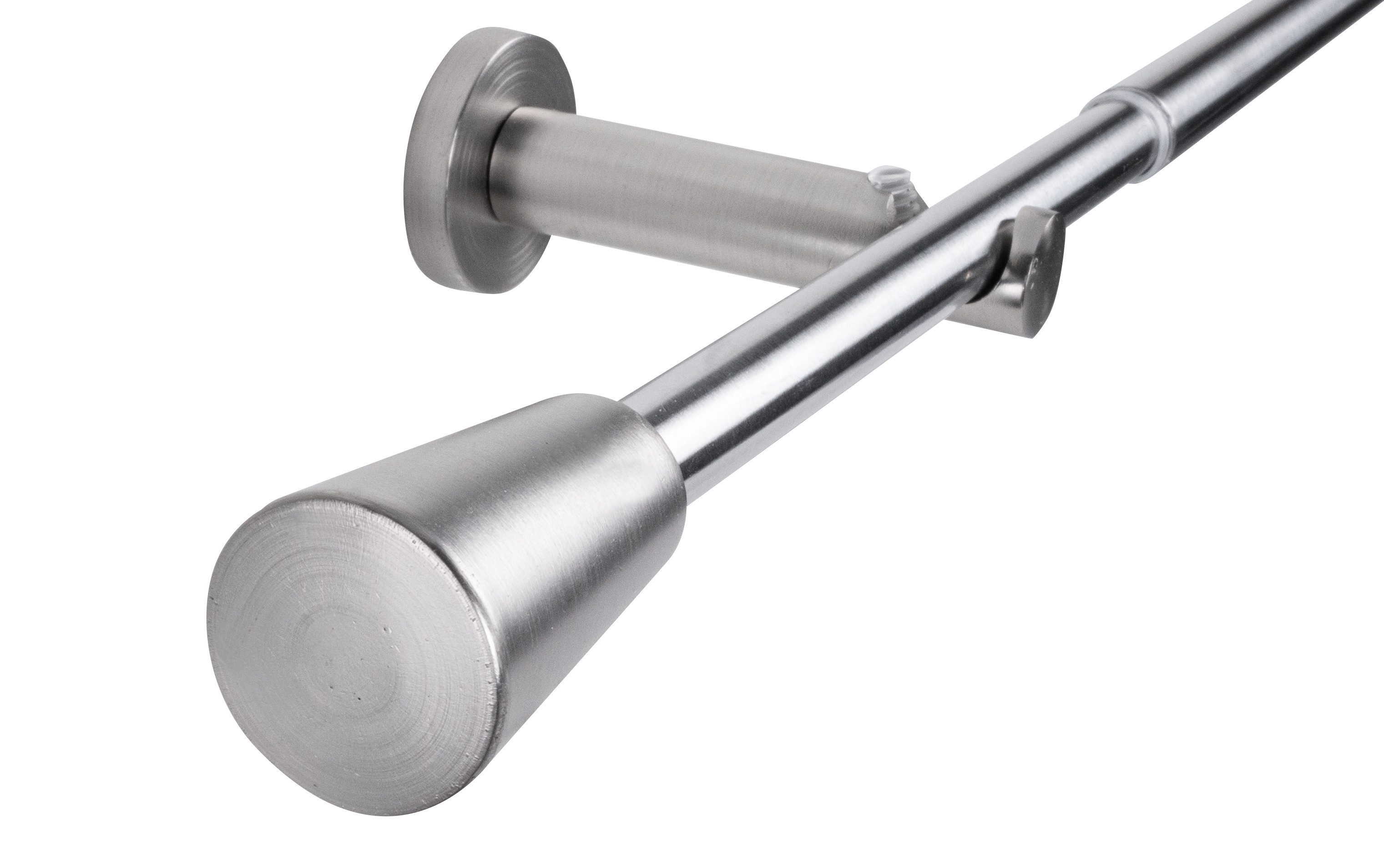 ondeco Gardinenstange Teleskopgarnitur Lino, Ø 16 mm, 1-läufig, ausziehbar, günstig online kaufen