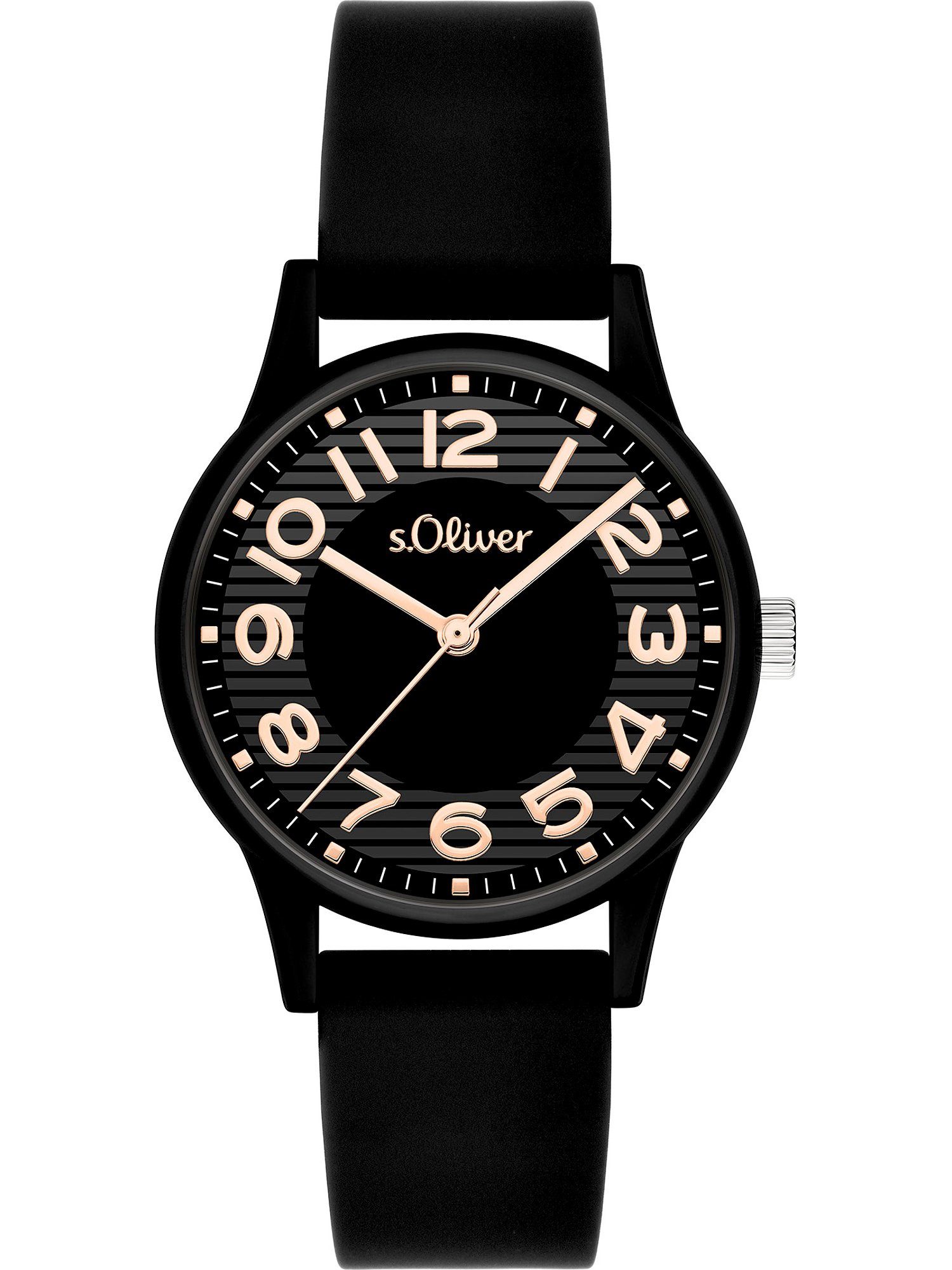 s.Oliver Quarzuhr S.Oliver Damen-Uhren Analog Quarz, Klassikuhr