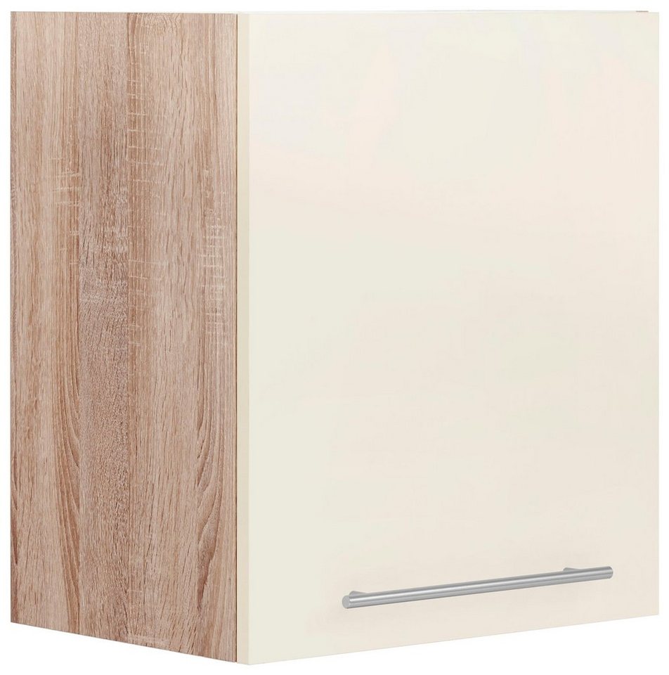 wiho Küchen Hängeschrank Flexi2, Breite/Höhe: 50/56,5 cm, Soft-Close bei der Tür inkl. verstellbaren Einlegeboden