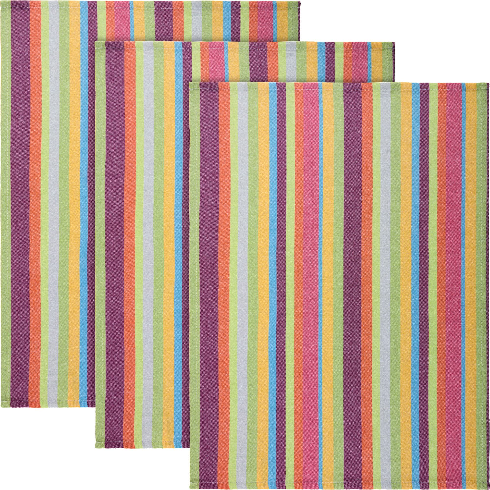 REDBEST Geschirrtuch Geschirrtuch 3er-Pack, Baumwolle Streifen günstig online kaufen