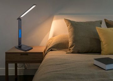 Globo Tischleuchte Tischleuchte dimmbar Wohnzimmer Tischlampe LED Touchfunktion Büro