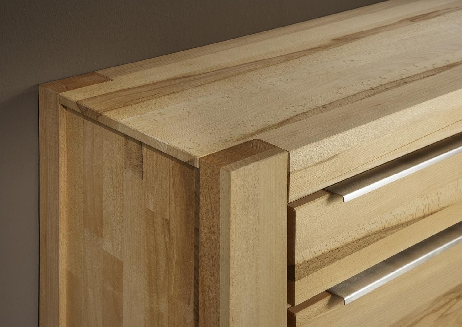 ELFO Sideboard Sideboard Nena Kommode Kernbuche Massiv geölt Breite 175cm Anrichte